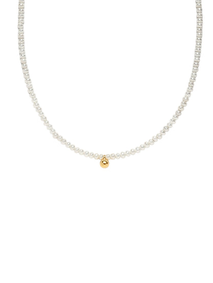 Isabella Dot Freshwater Pearl Necklace - MOUSAI