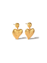 Valentina Heart Drop Earrings - MOUSAI