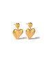 Valentina Heart Drop Earrings - MOUSAI