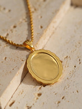Hera Oval Gemstone Pendant Necklace - MOUSAI