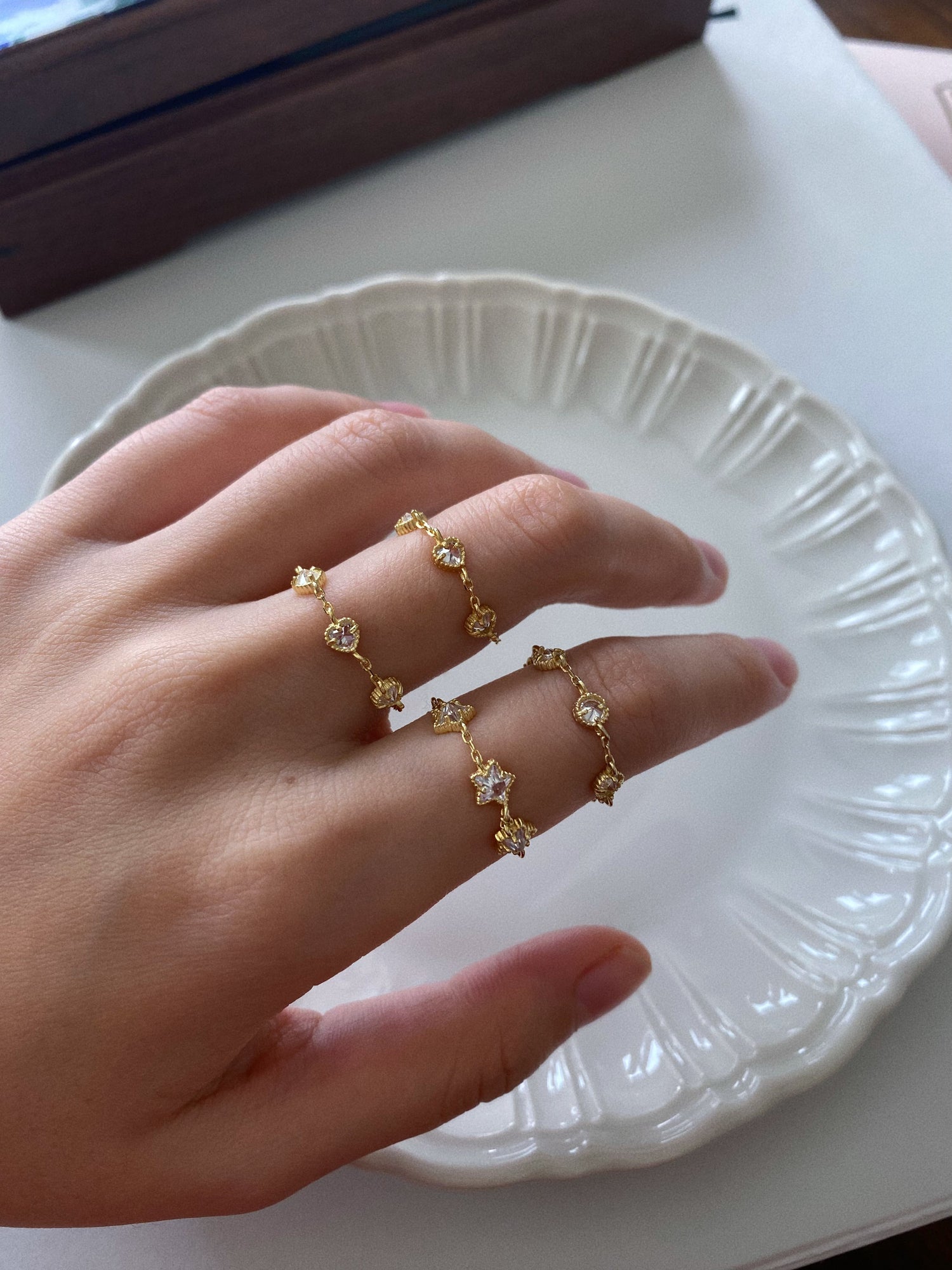 Freya Chain Ring - MOUSAI