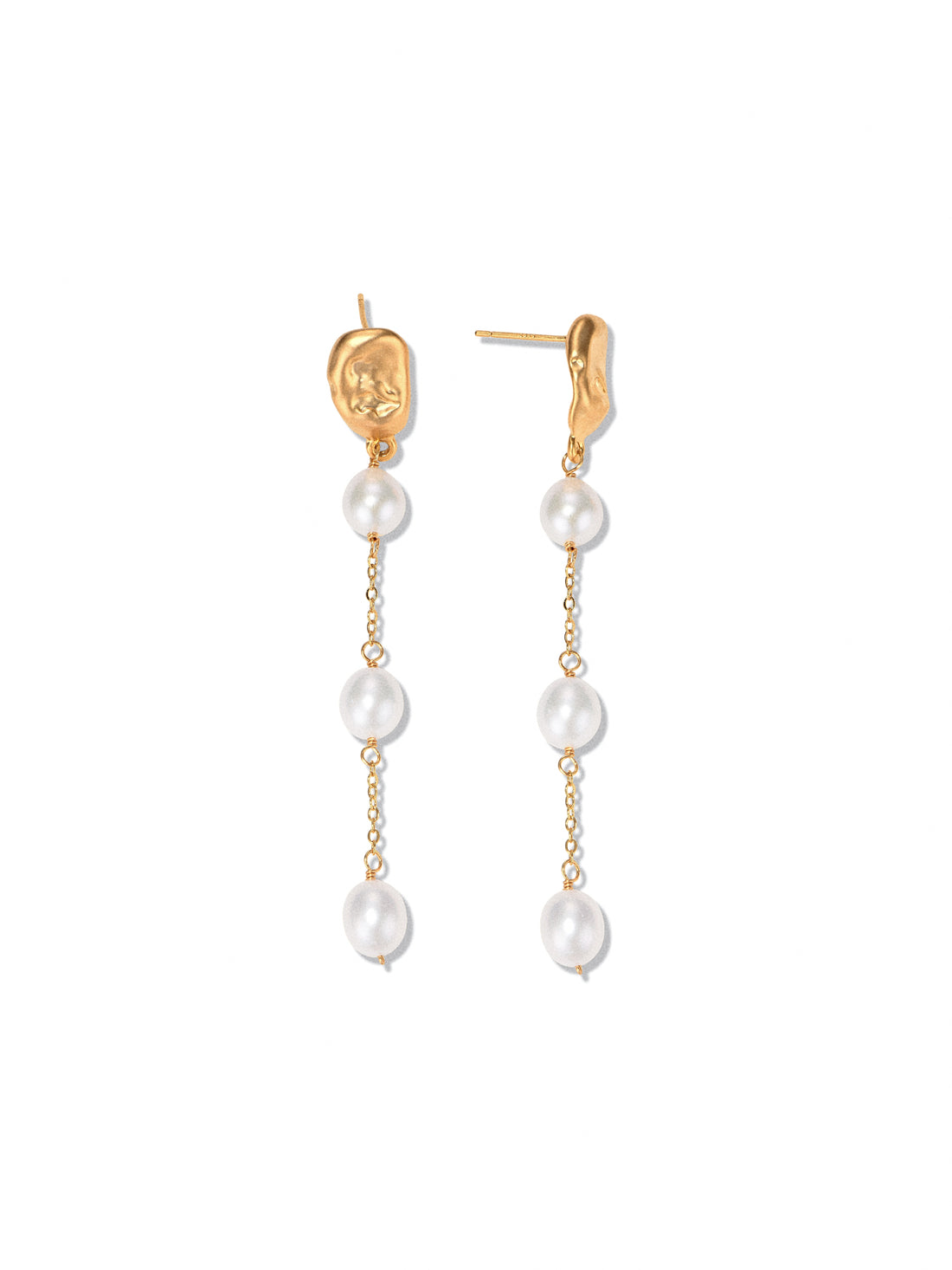 Daphne Pearl Drop Earrings - MOUSAI